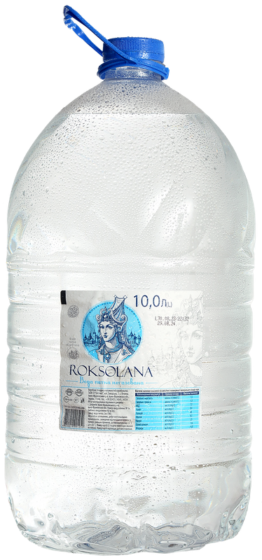 Вода питна РОКСОЛАНА негазована 10л